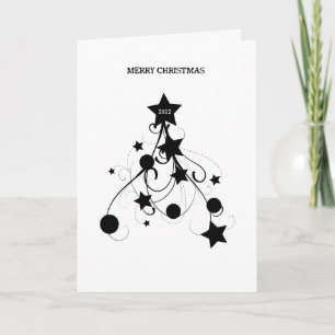 Black Christmas v4 Holiday Card