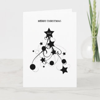 Black Christmas v4 Holiday Card