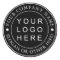 Black Circle Business Logo Custom