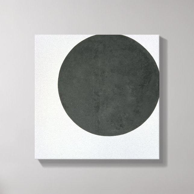 Black Circle, c.1923 Canvas Print (Front)