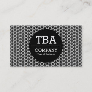 Black Circle v2 - Honeycomb Business Card