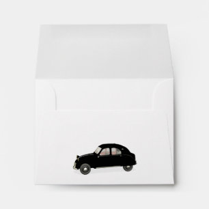 Black Citroen 2CV Envelopes