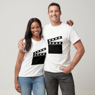Black Clapperboard T-Shirt