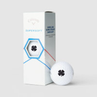 Black Clover Callaway Supersoft golf balls 3 pk
