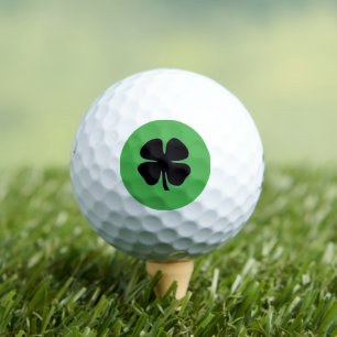 Black Clover green Bridgestone e6 golf balls 12 pk