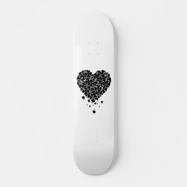 Black Clover Heart Skateboard (Front)