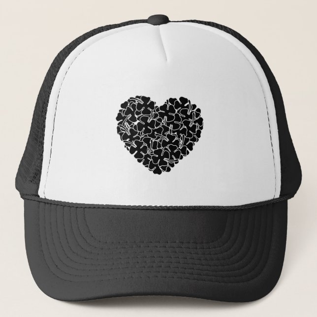 Black Clover Heart Trucker Hat (Front)