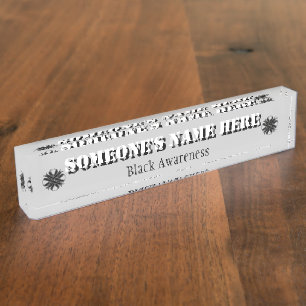 Black Clover Ribbon by Kenneth Yoncich Nameplate