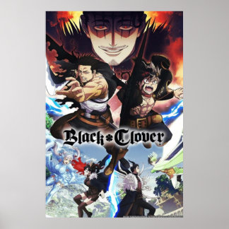 Black Clover Spade Arc Poster