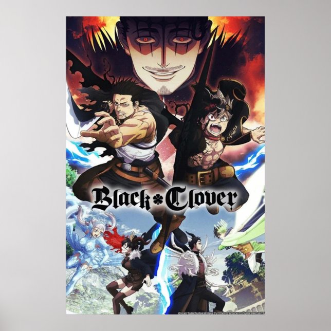 Black Clover Spade Arc  Poster (Front)