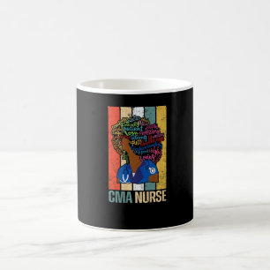 Black Cma Nurse For African American Melanin Nu Coffee Mug