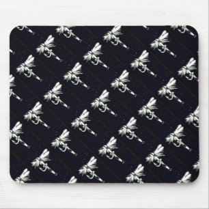 "Black Coachman" Trout Fly Mousepad