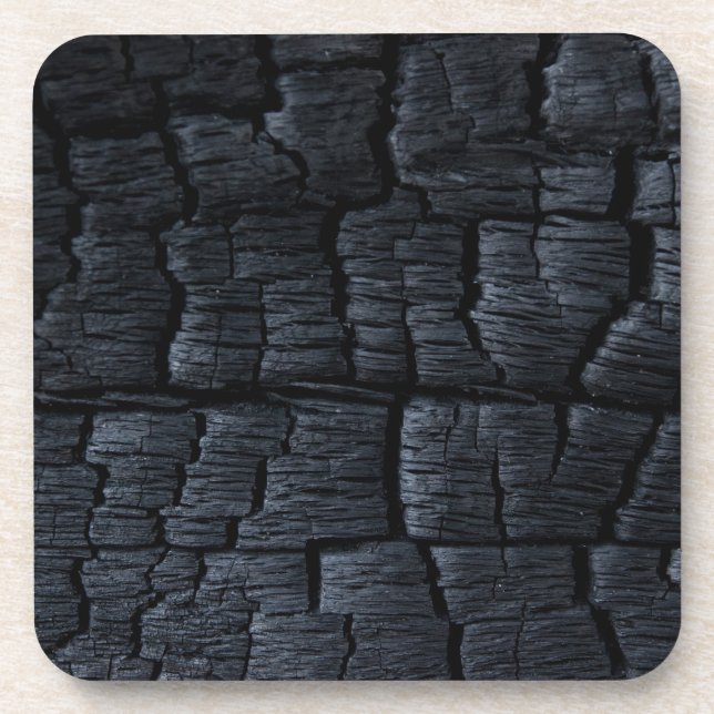 Black coal coaster (Front)