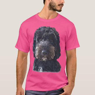 Black Cockapoo Doodle Dog  T-Shirt