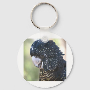Black Cockatoo Key Ring
