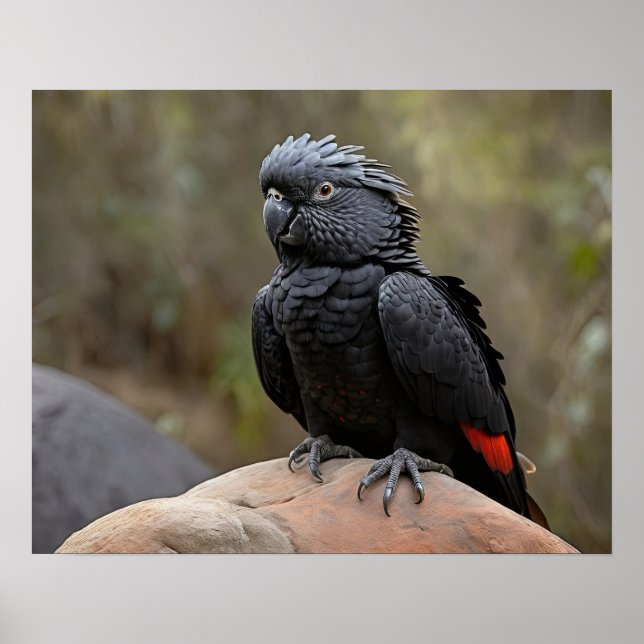 Black Cockatoo Poster (Front)
