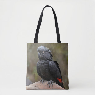 Black Cockatoo Tote Bag