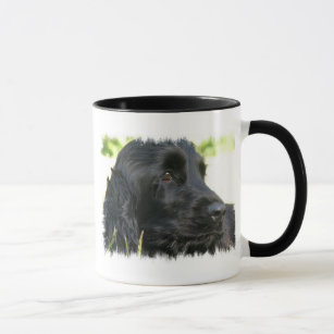 AD-SC8MC Black Cocker Spaniel Dog Mug+Coaster Christmas/Birthday Gift Idea 