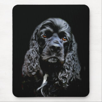 Black Cocker Spaniel Mouse Mat