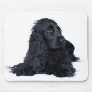 Black Cocker Spaniel Mousepad