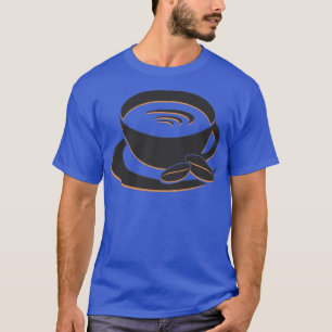black coffee logo T-Shirt