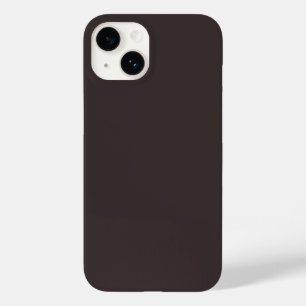 Black coffee  (solid color)  Case-Mate iPhone 14 case