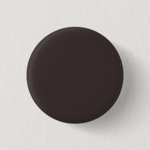 Black coffee  (solid colour)  3 cm round badge