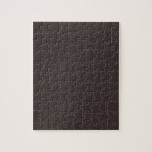 Black coffee (solid colour) jigsaw puzzle