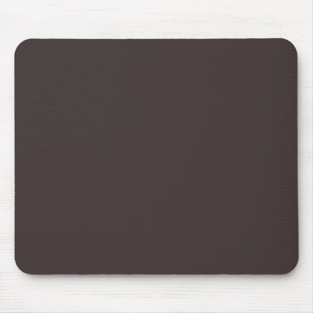 Black coffee  (solid colour)  mouse mat (Front)