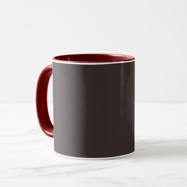 Black coffee  (solid colour)  mug (Front Left)