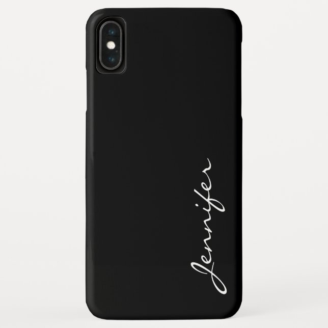 Black colour background Case-Mate iPhone case (Back)
