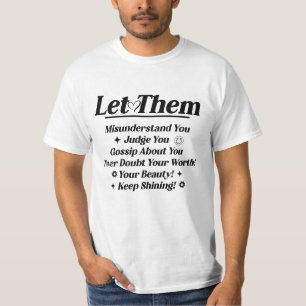 Black colour  let them T-Shirt