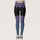 Black & Colourful Chevron Glitter Texture