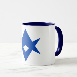 Black Combo Mug with flag of Toyota City, Japan