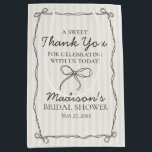 Black Coquette Bow Beige Bridal Shower Favour Medium Gift Bag<br><div class="desc">Add a touch of playful charm to your celebration with our Coquette Bow Party Decor Collection. Featuring a hand-drawn coquette bow doodle on a dreamy pastel striped background, this grandmillennial-inspired design is perfect for creating a soft, sweet party scene. The black and beige palette and whimsical bow details bring a...</div>