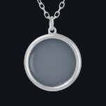 Black coral (solid colour)  silver plated necklace<br><div class="desc">Black coral (solid colour)</div>