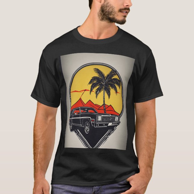 black cotton t shirt (Front)