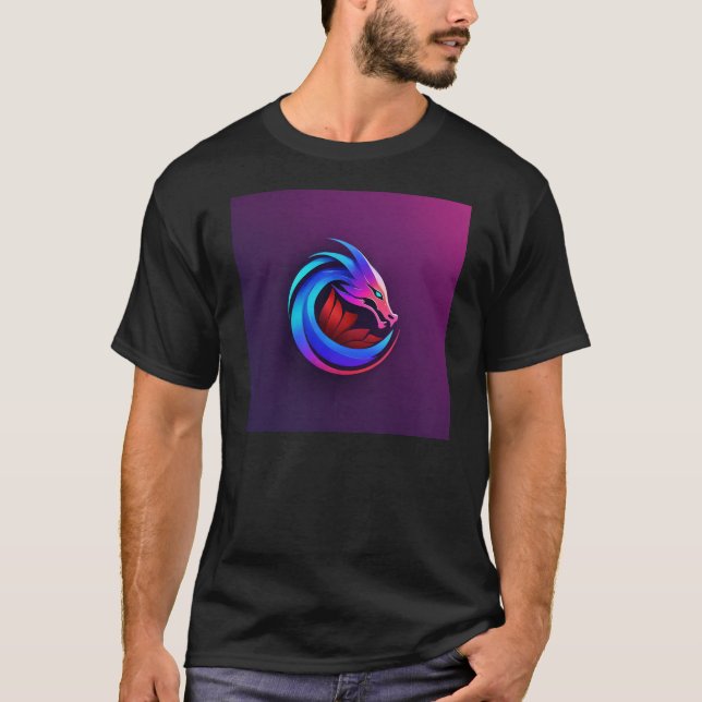 black cotton tshirt (Front)