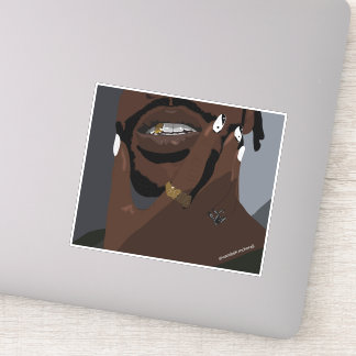 Black couple artwork art (Black love)