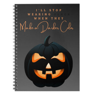 Black Cover Notebook