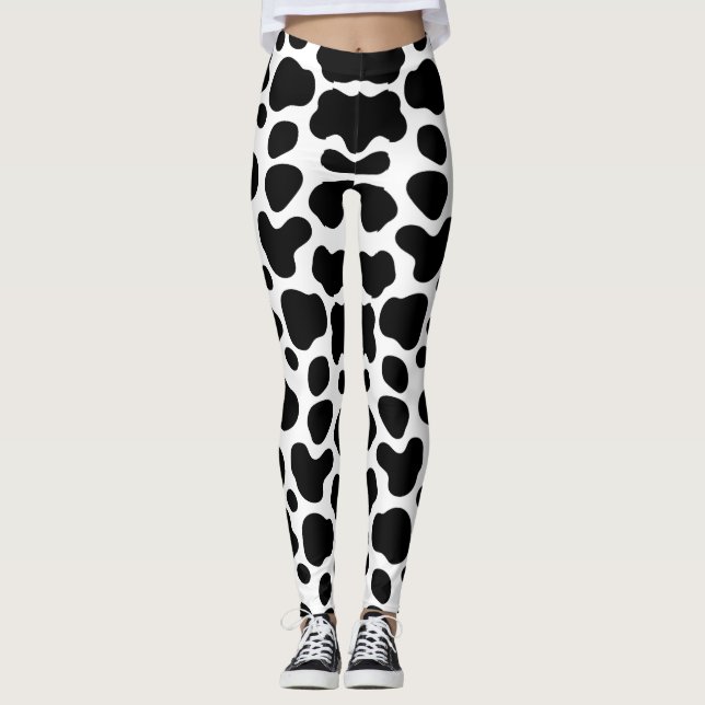 black cow angel leggings (Front)