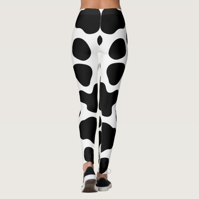 black cow leggings (Back)