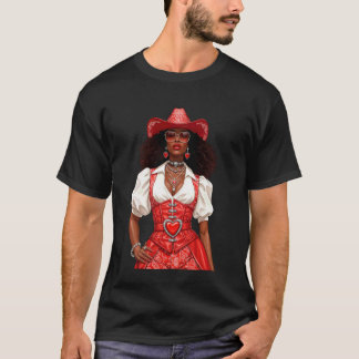 Black Cowgirl Melanin T-Shirt