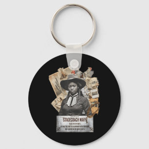 Black Cowgirl Western Rodeo Black History Texas Wo Key Ring