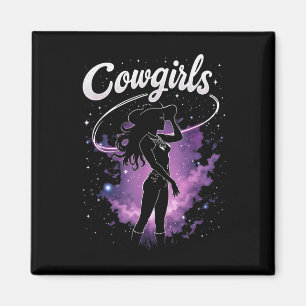 Black Cowgirl Western Rodeo Melanin Black History Magnet