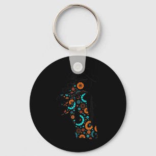 Black Cowgirls Melanin Women Western Rodeo Texas W Key Ring