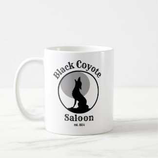 Black Coyote Saloon Mug: Into the West Saga Coffee Mug