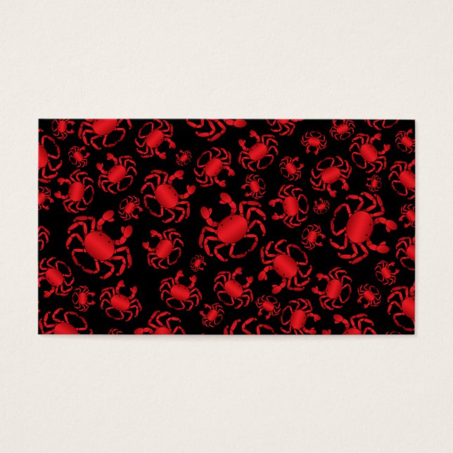 Black crab pattern (Front)
