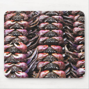 Black Crabs [Po Na] ... Thai Street Food Mouse Mat