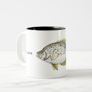 Black Crappie Mug Fish Mug